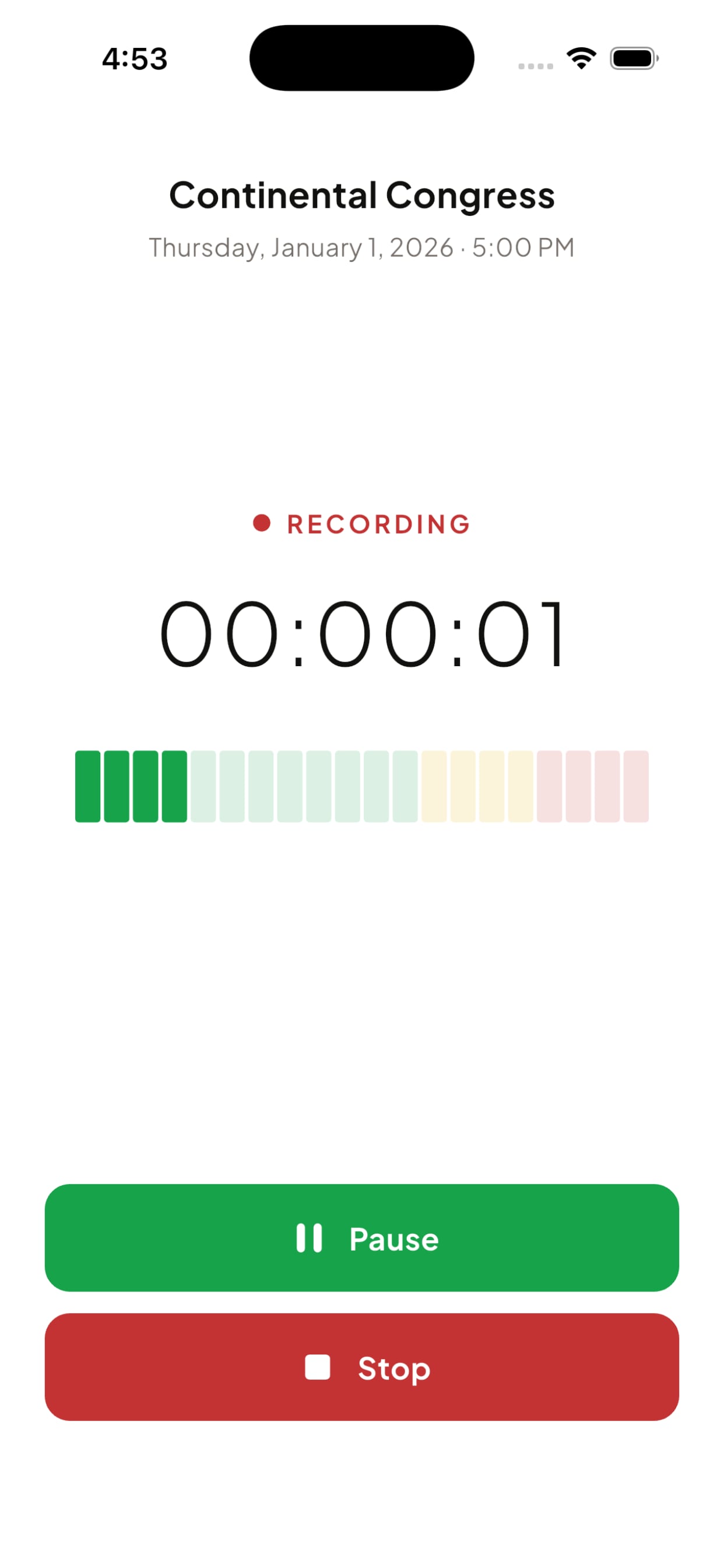 MuniMins Recorder Volume Meter MuniMins Recorder Volume Meter